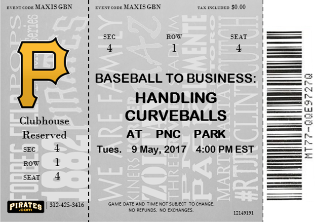 Baseball to business: handling curveballs